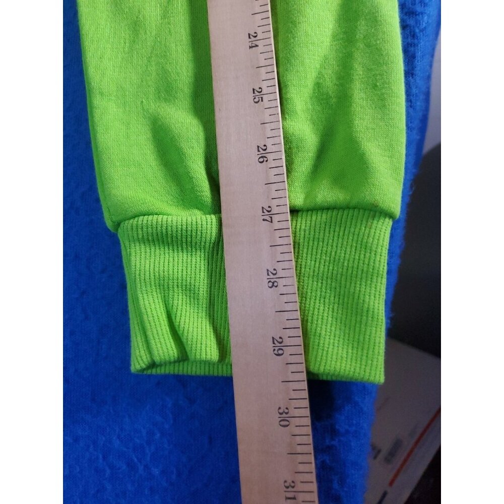 Teenage Mutant Ninja Turtles Rafael Zip Up Hoodie Green Men's Size Small NEW - Picture 14 of 15
